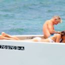Ana Ivanovic in Bikini on a yacht in Mallorca adds - 454 x 309