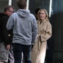 Gillian Anderson – New commercial filming in London - 454 x 646
