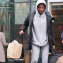 Chyna Mills – Leaving the Lowry Hotel in Manchester