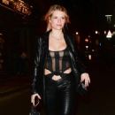 Lottie Moss – With a mysterious ring on her engagement finger on a night out at The Windmill - 454 x 589