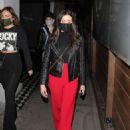 Nina Dobrev – Seen after dinner with friends at Craig’s in West Hollywood