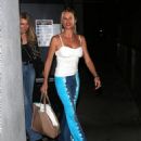 Nicollette Sheridan – With Alana Stewart leaving dinner at Craig’s in West Hollywood - 454 x 576