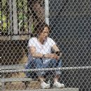 Jennifer Lopez – Watches her daughter Emma play baseball in Los Angeles