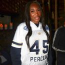 Serena Williams – Seen at WME Sports party for Super Bowl in Las Vegas