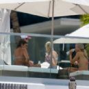 Kalani Hilliker – With Lexi Petzak in a bikinis by the pool in Miami - 454 x 349