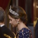 King Felipe and Letizia host a dinner for Portuguese president - 424 x 600
