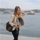 Çigdem Batur  walking in Bebek - 454 x 683