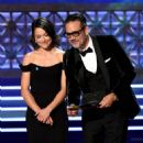Tatiana Maslany and Jeffrey Dean Morgan - The 69th Primetime Emmy Awards (2017) - 454 x 533