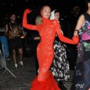 Candice Swanepoel – Walks the runway for vogue in NY
