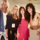 Vince Neil and Sharise Ruddell w/ Jeff and Gaile Labar - 454 x 454