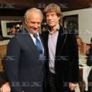 Mick Jagger & L'Wren Scott at CHANEL and CHARLES FINCH Host a Pre-Oscar Dinner Celebrating Fashion and Film, in Madeo Restaurant, Beverly Hills, Los Angeles - 27 Feb 2011 - 454 x 363