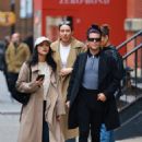 Camila Mendes – Out for a walk with her boyfriend in Soho – New York - 454 x 681