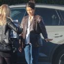 Lisette Olivera – Spotted at Great White restaurant in Los Angeles