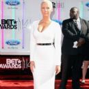Amber Rose attends the BET AWARDS '14 at Nokia Theatre L.A. LIVE in Los Angeles, California - June 29, 2014 - 395 x 594