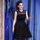 Winona Ryder wears Rochas - Late Night With Jimmy Fallon