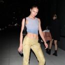 Candice Swanepoel – Departs the Vogue runway show in New York
