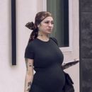 Bhad Bhabie – Shows her baby bump during a casual Los Angeles outing