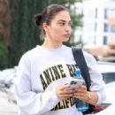Shanina Shaik – Seen while heading to her workout