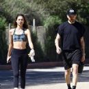 Jénayé Noah – Out for an hike after at The Oaks Gourmet in Los Feliz