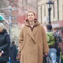 Claire Danes – Seen makeup-free while out in NY