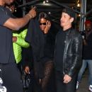 Naomi Campbell – Exits Derek Blasberg’s birthday bash at The Chelsea Hotel in New York