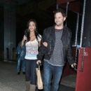 Jamie Kennedy & Crystal Marie Denha at Boa Steakhouse in West Hollywood