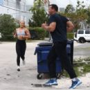 Kathryne Padgett &#8211; Heads to gym in Miami