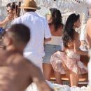 Nicole Scherzinger – Seen in Principote Beach Mykonos