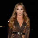 Georgie Clarke – Arriving at Libertine night club in London - 454 x 451