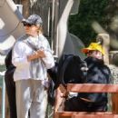 Ashley Tisdale – Seen with her family at a local Los Angeles park - 454 x 681
