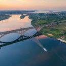 Bridges in Zaporizhzhia