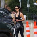 Jordana Brewster – Shows her wedding ring while shopping in Montecito