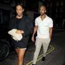 Rochelle Humes – Arriving at the Chiltern Firehouse in London - 454 x 667