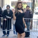 Tyra Banks in Mini Dress – Leaves The View in New York