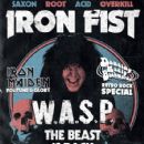 Blackie Lawless - Iron Fist Magazine Cover [United Kingdom] (December 2015)