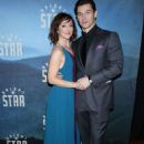 Paul Telfer and Carmen Cusack