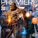 Michael B. Jordan, Kate Mara, Jamie Bell, Miles Teller - Cine Premiere Magazine Cover [Mexico] (August 2015)
