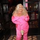 Gemma Collins – In all pink at Barbie Screening in London - 454 x 641