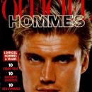 Dolph Lundgren - L'Officiel Hommes Magazine Cover [France] (August 1987)
