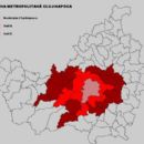 Metropolitan areas of Romania