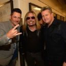 Jay DeMarcus, Vince Neil, and Gary LeVox attend the 2014 CMT Music Awards at Bridgestone Arena on June 4, 2014 in Nashville, Tennessee.