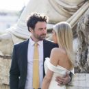 Stassi Schroeder – With husband Beau Clark on a photoshoot in Rome