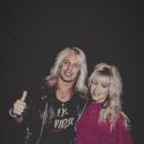 Vince Neil and Sharise Ruddell - 395 x 612