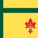 Flags with green, red and yellow