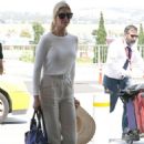 Ivanka Trump – With Jared Kushner arriving at the airport in Athens - 454 x 681