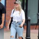 Perrie Edwards – Steps out in Wilmslow – Cheshire - 454 x 681