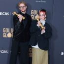 Finneas O' Connell and Billie Eilish - 81st Golden Globe Awards (2024) - 454 x 599