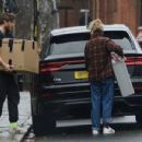 Imogen Poots – With James Norton shopping candids in London - 454 x 349