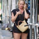 Marley Shelton – Shopping candids in Manhattan’s Soho area - 454 x 773