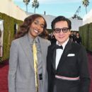 Ayo Edebiri and Ke Huy Quan  - The 82nd Annual Golden Globe Awards (2025) - 437 x 612